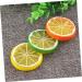 Levemolo 30pcs Mini Lemon Slices Yellow Lemon Slices Teeth Holder Toys Fruit Plastic Fake - Buy Online on GoSupps.com