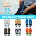 Orthopedic Metatarsal Insoles for Men & Women - Relief for Plantar Fasciitis Flat Feet & Heel Spurs - Heavy Duty High Arch Support (Size 10-10.5 Men / 12-12.5 Women) - 290MM Blue - Buy Online on GoSupps.com