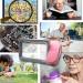 VOCA 3X Large Rectangle Magnifying Glass with Light and 10 LEDs - Pink - Buy Online on GoSupps.com