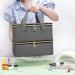 BAFASO Nail Polish Organizer & Lamp Carrying Case - Holds 40 Bottles - Gray (BAG ONLY) - Buy Online on GoSupps.com