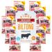 Kings Biltong -Wild West Jerky Steak Strips Beef Jery dry meat D rrfleisch 10 x 25g + 300g Ribeye Biltong Steak Strips + Biltong