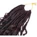 Box Braids Curly Ends Box Braid Crochet Hair Prelooped Synthetic Crochet Braids (14inch T118) - Buy Online on GoSupps.com