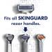 Gillette SkinGuard Men's Razor Handle + 3 Blade Refills & Pure Shave Gel - Buy Online on GoSupps.com