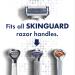 Gillette SkinGuard Men's Razor Blade Refills 12 Count - Gentle Shave for Men with Skin Irritation - Buy Online on GoSupps.com