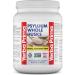 Yerba Prima Psyllium Whole Husks Fiber Supplement - Colon Cleanse - Gut Health - Vegan Non-GMO Gluten Free - 20oz - 1 Pack (113 Servings Each)