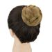Imissu Dancer Braided Chignon Hair Cover Donut - Perfect Scrunchy Knot Wig Updo for Wedding Ceremonies (Mix Copper) - Buy Online on GoSupps.com