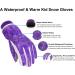 SimpliKids Girls Waterproof Insulation Ski Snowboard Gloves - Purple - Size M (7-9 Years) - Buy Online on GoSupps.com