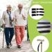 NHCDFA Walking Stick Strap 6pcs - Black Nylon Wristband for Easy, Secure Use with Walking Sticks - Elderly & Users - Buy Online on GoSupps.com
