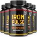 (5 Pack) IronPulse Capsules Iron Pulse Max Formula IronPulse Max Support Iron Pulse Pills Support Pills 300 Capsules for 5 Months