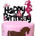 25 Pieces Cowgirl Cake Toppers Include Hat Purse Horse Cupcake Toppers Horse Party Decorations for Baby Shower Birthday Party Western Cowgirl Theme Party Decorations - Buy Online on GoSupps.com