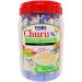 INABA Churu Lickable Creamy Purée Cat Treats Tuna Recipe and Chicken Recipe Canister of 50 Tubes