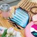 Animal Tiger Portable Sanitary Napkin Storage Bag - Zipper Pouch for Teen Girls & Women | International Shipping - Buy Online on GoSupps.com
