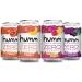 Humm Probiotic Kombucha Zero Sugar Variety Pack - No Refrigeration Needed, Keto-Friendly, Organic, Vegan, Gluten-Free - 12oz Cans (16 Pack)