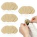 Mivora heel cushion 8 Self-adhesive shoe cushions for large shoes heel protection heel pillow self-adhesive anti-bubble inserts heel protector pads rub against slipping (beige)