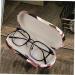 Buy Homsfou Dual-Purpose Glasses Case & Contact Lens Container - Travel-Friendly Storage Box with Flocked Cloth Design - Buy Online on GoSupps.com