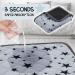 Namalu 4-Piece Reusable Guinea Pig Cage Fleece Mats | Absorbent & Slip-Resistant Pip Pads | Star Pattern (24x47 inches) - Perfect for Litter Training - Buy Online on GoSupps.com