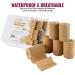 Self Adherent Wrap - Bulk Pack of 6 | Athletic Tape Rolls & Sports Wraps for Ankle Sprains & Swelling | Non-Woven Adhesive Bandage (3 in x 5 Yards) - Beige - Buy Online on GoSupps.com