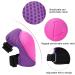 Kids 6-in-1 Protective Gear Set - Ages 3-6 Toddler & 5-8 Kids - Knee Pads, Elbow Pads, Wrist Guard - Rose Pink Small - for Cycling, Skateboarding, Roller Skating, Scooter, Ski Sports - Buy Online on GoSupps.com