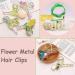 Noverlife 6PCS Metal Flower Hair Claw Clips - Non-Slip Floral Barrettes with Various Designs - Strong Hold for Thick & Thin Hair - Buy Online on GoSupps.com
