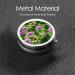 Butterfly & Purple Flowers Mini Round Pill Box | 3-Compartment Portable Pill Organizer for Travel | Stylish & Functional Medicine Case - Buy Online on GoSupps.com