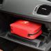 Red Empty First Aid Kit Bag for Travel & Home - Compact Survival Medicine Storage for Office, Car, Camping & Outdoors - Buy Online on GoSupps.com