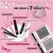 PRO DIY Lash Extension Kit Cluster Lashes Kit with 216 Pcs Lash Clusters Lash Bond and Seal 5ml Overnighter 10ml Remover Eyelash Applicator Lash Brush for Beginner DIY at Home (Volume+Natural Kit) DIY Lash Kit Volume+Natural (216Pcs) - Buy Online on GoSupps.com