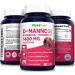 NusaPure D-Mannose Complex 1400mg - 180 Veggie Caps with Hibiscus & Cranberry | Urinary Tract Support - Buy Online on GoSupps.com