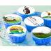 24 x Pre-Cut Golf 4 Edible Stand up Wafer Paper Cupcake Toppers Cake Decorations Birthday Party Sports - Buy Online on GoSupps.com