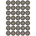35 x Dartboard Edible Wafer or Icing Cupcake Toppers Fun Darts Themed Party Cake Decorations Perfect For Brownies Cookies Muffins & More! (Edible Wafer Card)