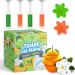 JAVCO -48 Flowers- Flower Toilet Gel Stamp | Toilet Scent Fresheners | Toilet Fresheners Gel Toilet (Orange & Gardenia)