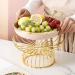 Fruit Fruit Bowl European Style Fruit Basket Stand Home CeramicsFruit Bowl Vegetables Organizer Storage Counter Top Fruit Holder for Kitchen Decorative Fruit Basket Plates (Color - Buy Online on GoSupps.com