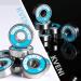 KVENI Premium Ceramic Skateboard Bearings - 608rs Ball Bearing for Longboard, Inline Roller Blades, Scooters - ABEC 8 Pack Blue - Buy Online on GoSupps.com