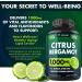(2 PACK) Citrus Bergamot Extract 1000mg - Citrus Bergamot Supplement for Circulatory Health Immunity and Graceful Aging - 2x the potency of Citrus Bergamot 500mg - 240 Vegan Citrus Bergamot Capsules 120 Count (Pack of 2) - Buy Online on GoSupps.com