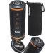 Bushnell Wingman GPS Golf Speaker Bundle with PlayBetter Protective Neoprene Pouch | Music & Audible Distances Bluetooth Speaker for Golf Cart | Score Tracking, 3D Flyovers & 36,000+ Courses | 361910