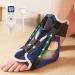 JOBYNA 2-IN-1 Plantar Fasciitis Night Splint Upgrade Foot Brace for Plantar Fasciitis Relief with Heated Ankle Heat Pad Adjustable Temperature & Time for Achilles Tendonitis Relief and Foot Drop