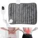 Electric Blanket | Temperature Adjustable Heating Pad - 6 Gears Dark Gray Timer & Auto Shut-Off (EU) | International Shipping - Buy Online on GoSupps.com