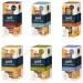 Peter's Yard Crackers Crispbread Pick N Mix - Choose From 6 Flavours | Poppy Seed Sourdough Fig & Spelt Rosemary-SeaSalt Pumpkin & Sunflower Seed Oregano Oil - Pack of 5