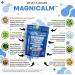 Magnesium Glycinate Powder Supplement + L Theanine Ashwagandha Glycine Apigenin Lemon Balm GABA 5HTP Pink Salt Potassium L Tryptophan Calcium | Powdered Sleep Aid Calm Trace Minerals Vitamin - Buy Online on GoSupps.com