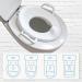 BISOO Potty Training Toilet Seat - Children WC Adapter - Baby Toilet Reducer - Safe and Comfortable - Compact and Portable - Blue Seat with Hanging Hook - Buy Online on GoSupps.com