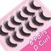 Fluffy Natural Look False Eyelashes - Curly Wispy Faux Mink Lashes - 6 Pairs Pack for Volume - Buy Online on GoSupps.com