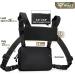 WYNEX Tactical Chest Rig Bag - Laser Cut Design Molle Utility Recon Kit - Combat Chest Pack with Patch, Black - Buy Online on GoSupps.com
