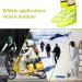NAAPESI Waterproof Overshoes for Bikes - Unisex Reflective Rain Protection Gaiters - XL Yellow Rain Shoe Overcovers for Men & Women - Buy Online on GoSupps.com
