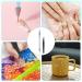 Prasacco Rhinestone Picker Tool Rhinestones Applicator Tools Rhinestone Picker Dotting Wax Pen Nail Art Tool with 4 Blue Replaceable Wax Head and 1 Tweezer for DIY Nail Art Tool - Buy Online on GoSupps.com