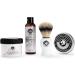 Vegan Friendly Shaving Brush - Gentleman's Face Care Club Badger Friendly Shave Brush - No Bristle Loss Guarantee - Buy Online on GoSupps.com
