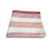 IPPINKA Senshu Japanese Towel  Ultra Soft  Quick-Drying  Two-Tone Stripes  Red (Wash/Face Towel)