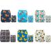 ALVABABY Reusable Washable Cloth Diaper Set with 6 Nappies + 12 Inserts | 6DM60 - Buy Online on GoSupps.com