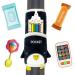Trunki SnooziHedz Pippin Penguin Seat Belt Pads - Comfy Children's Cover for Car Seats and Prams - Black - Buy Online on GoSupps.com