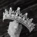 Sweetv Princess Tiara for Women - Silver Crystal Bridal Crown for Wedding, Quinceanera, Prom & Birthday Party - Buy Online on GoSupps.com