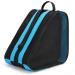 Roller Skate Bags,Breathable Ice-Skating Bag with Adjistable Shoulder Strap and Top Handle,Oxford Cloth Skating Shoes Bag without Unpleasant Smell Roller skate Accessories for Unisex Women Men Adult and kid Blue
