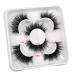 Pooplunch Fluffy Extension Volume Lashes - 18MM Wispy Dramatic Faux Mink False Eyelashes - 3 Pairs Multipack for International Shipping - Buy Online on GoSupps.com